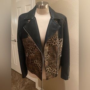 Faux Leather Jacket